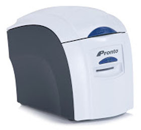 3649-0003 MAGICARD, PRONTO, CARD PRINTER, SINGLE SIDED, HAND-FED CARD PRINTER, INCLUDES BUILT-IN CIOMBINATION SMART CARD ENCODER, MIFARE, DESFIRE, ICLAS AND CONTACT CHIP, 2 YEAR DEPOT WARRANTY